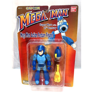 Mega Man Mega Man Series 1 Action Figure MOC/1995 Bandai/Capcom